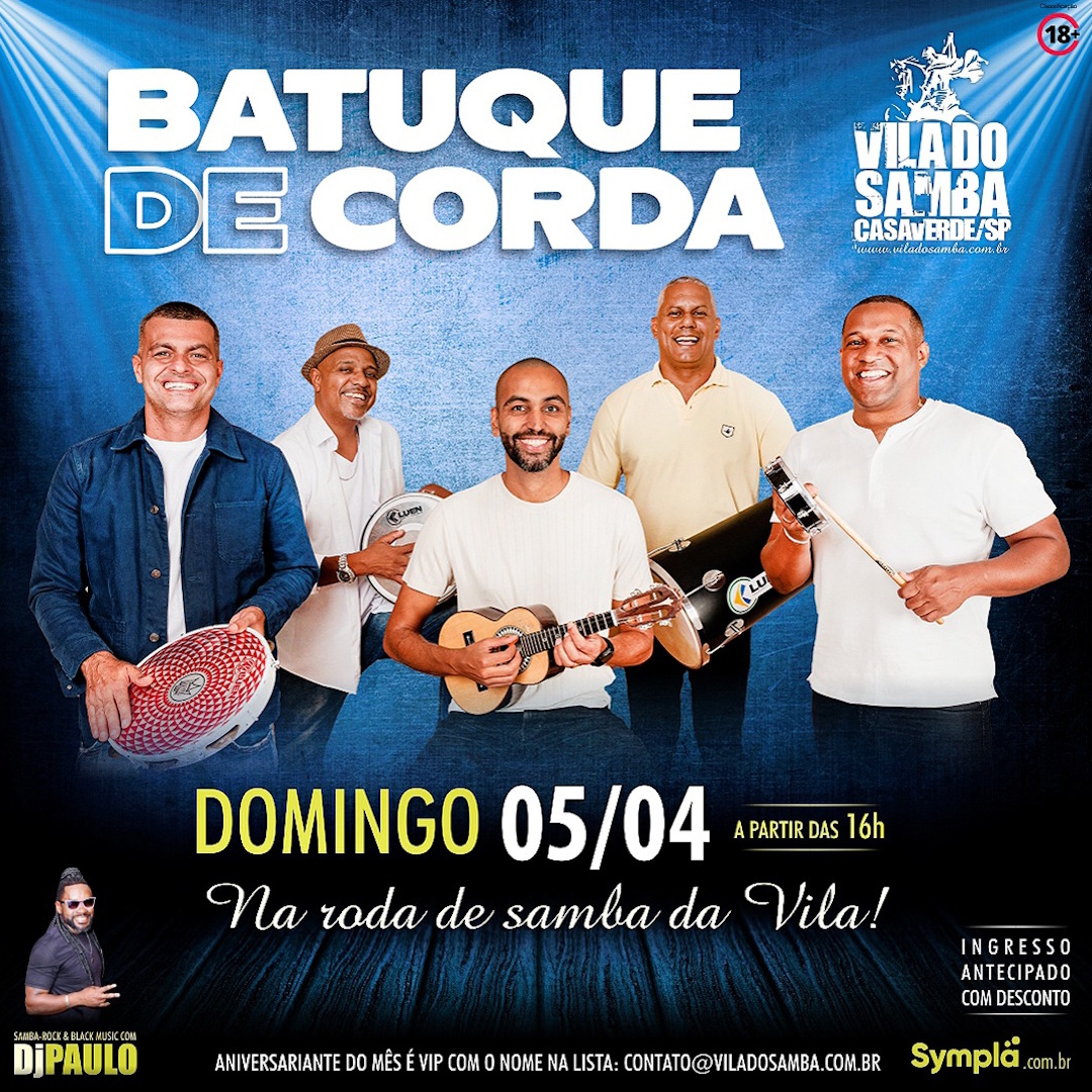 Roda de Samba Batuque de Corda