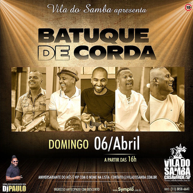 Roda de Samba Batuque de Corda