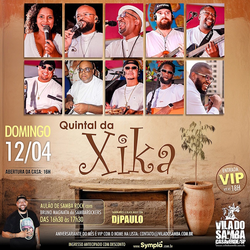 Roda de Samba<br>Quintal da Xika