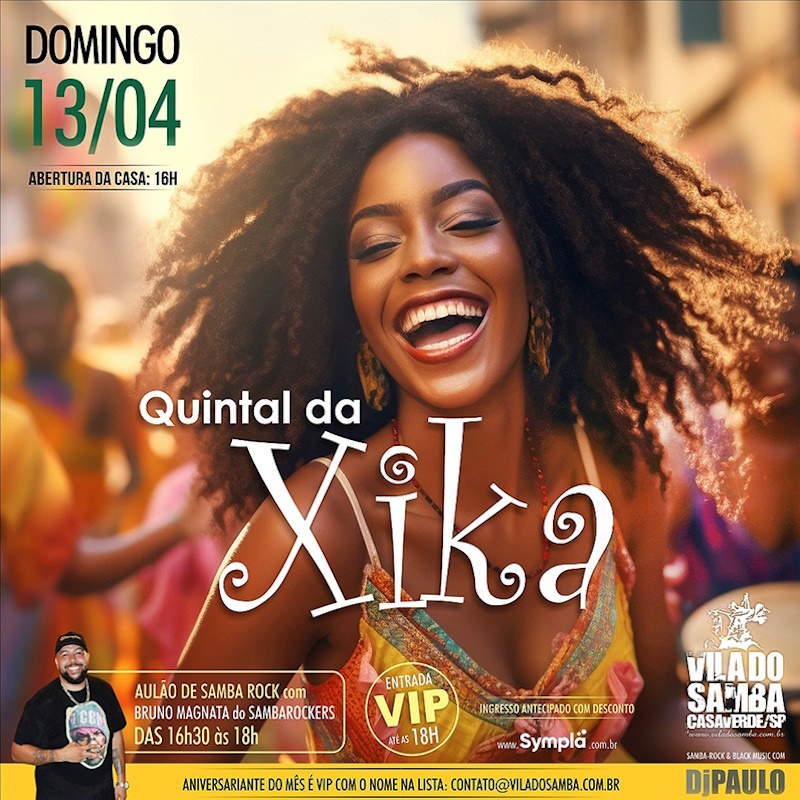 Roda de Samda Quintal da Xika
