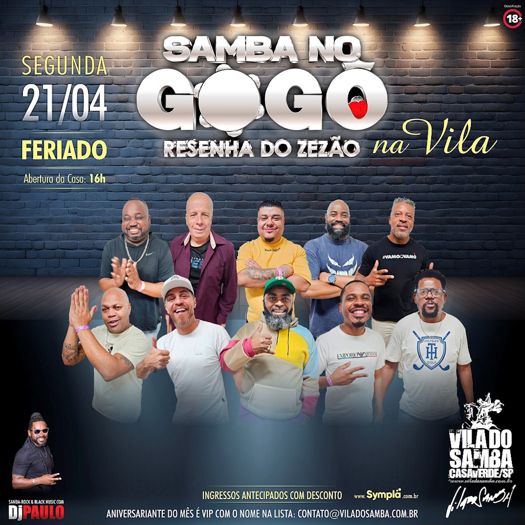 Samba no Gogó<br>e Juninho Thybau