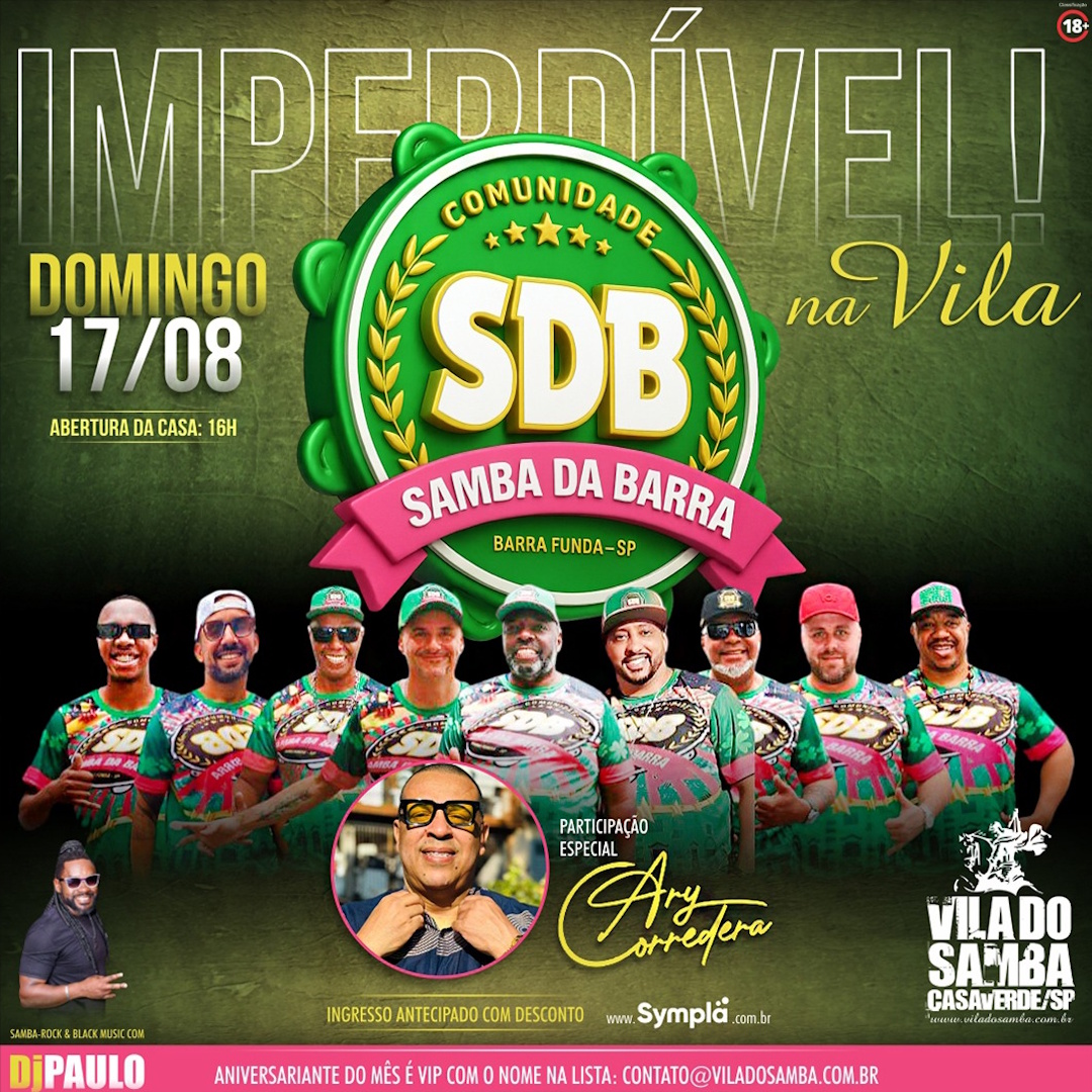 Roda de Samba Samba da Barra