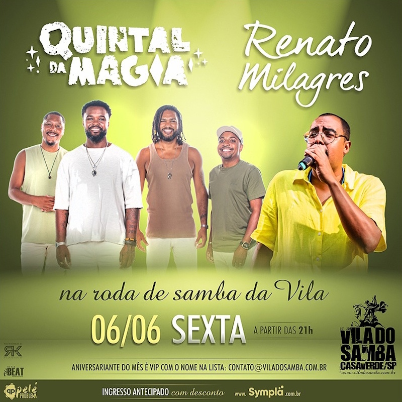 Quintal da Magia e Renato Milagres