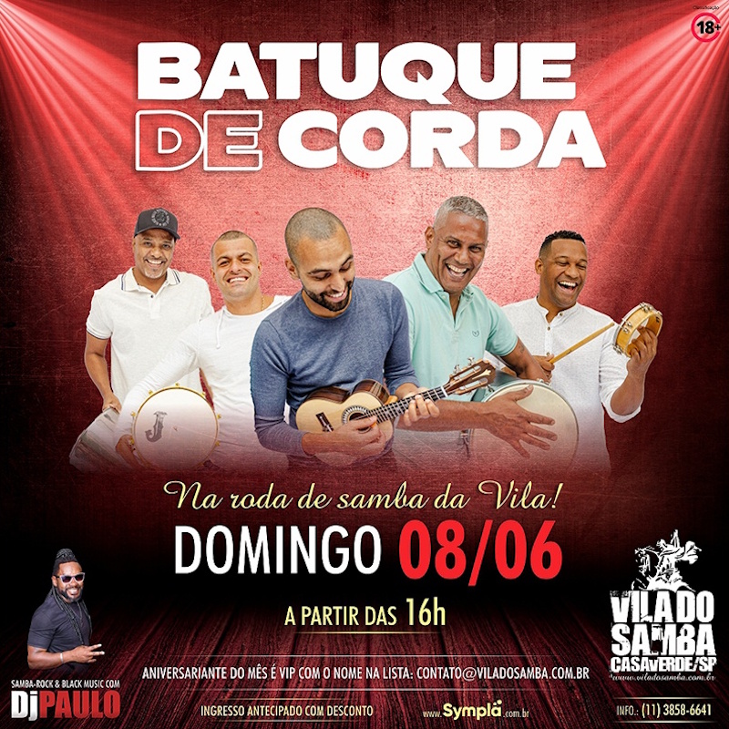 Roda de Samba Batuque de Corda