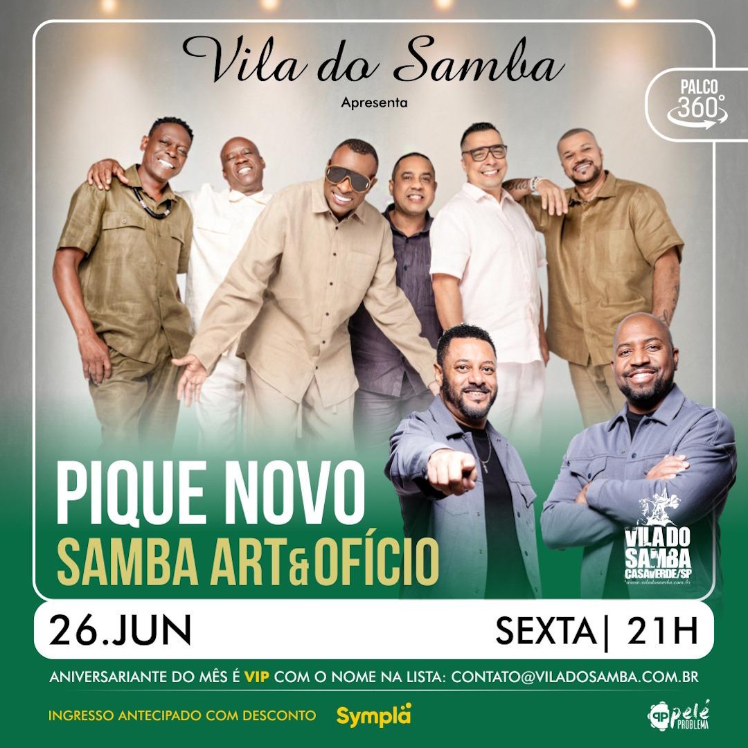 Pique Novo e<br> Samba Art e Ofício