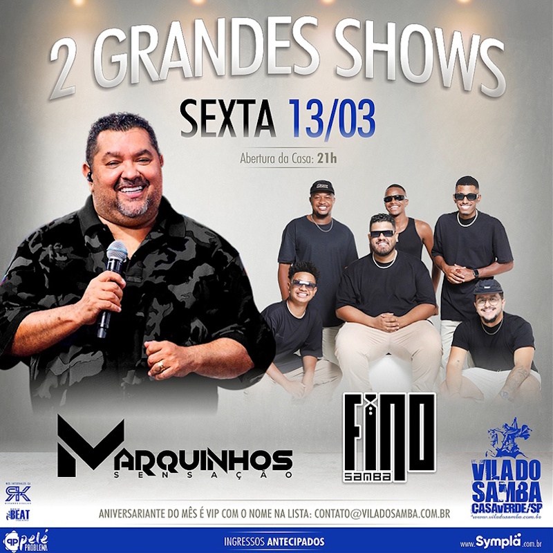 Marquinhos Sensação<br>e Fino Samba