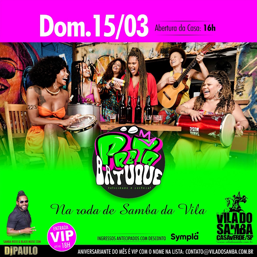 Roda de Samba<br>Preta Batuque