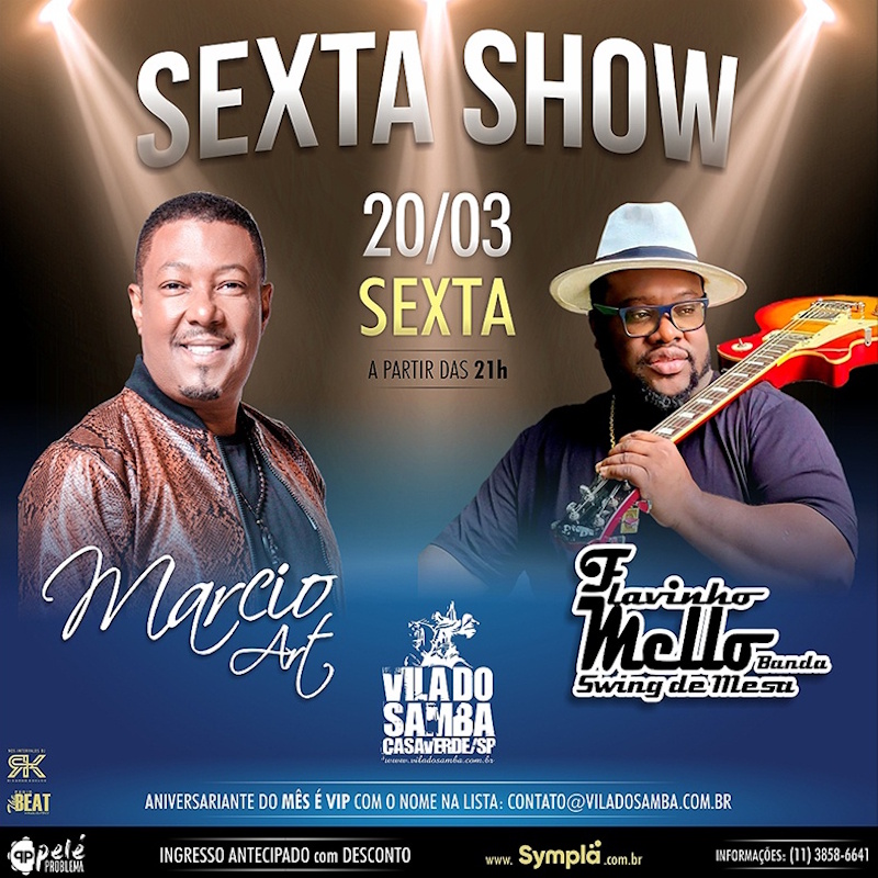 Marcio Art<br>e Flavinho Mello