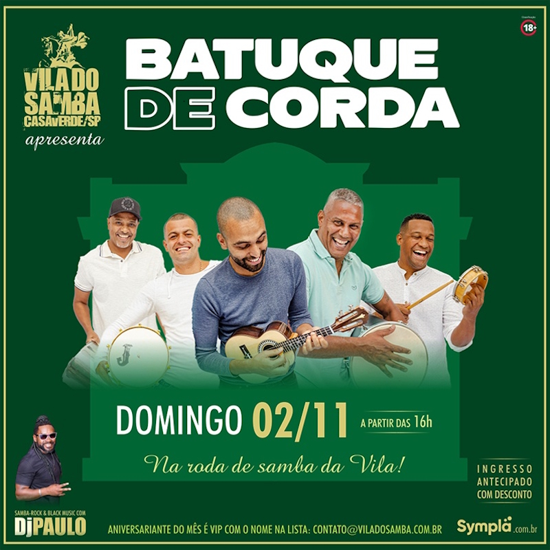 Roda de Samba Batuque de Corda