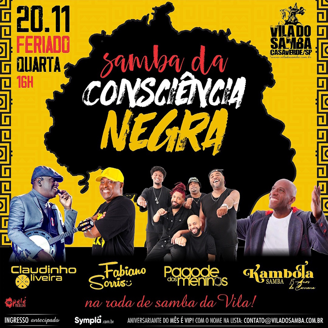 Feriado da<br>Consciência Negra