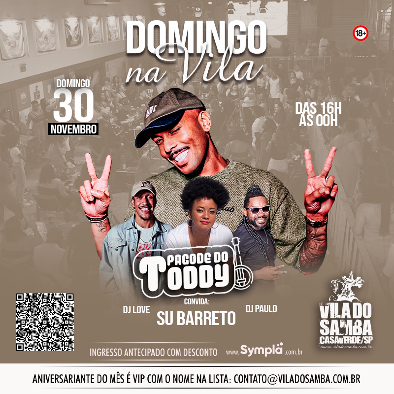 Roda de Samba<br>Pagode do Toddy