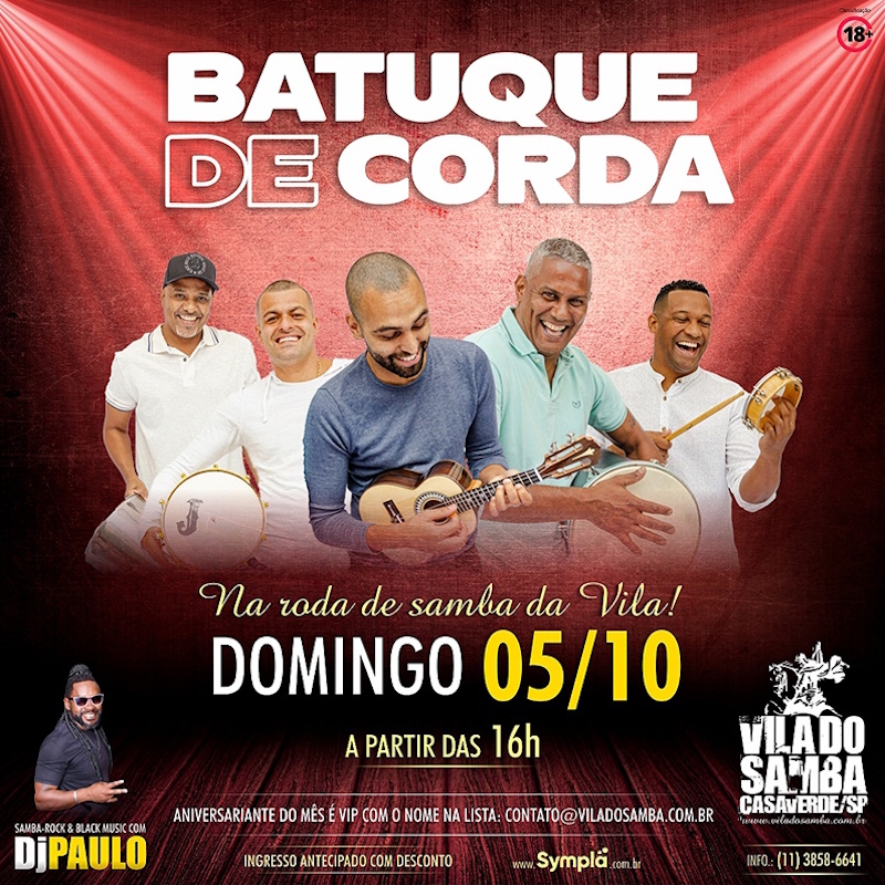 Roda de Samba<br>Batuque de Corda
