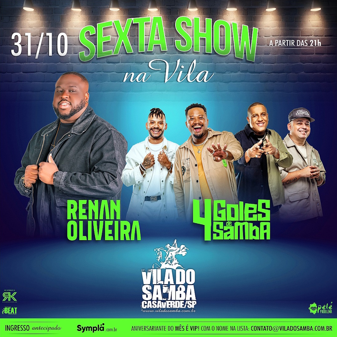 Renan Oliveira e <br>4 Goles de Samba
