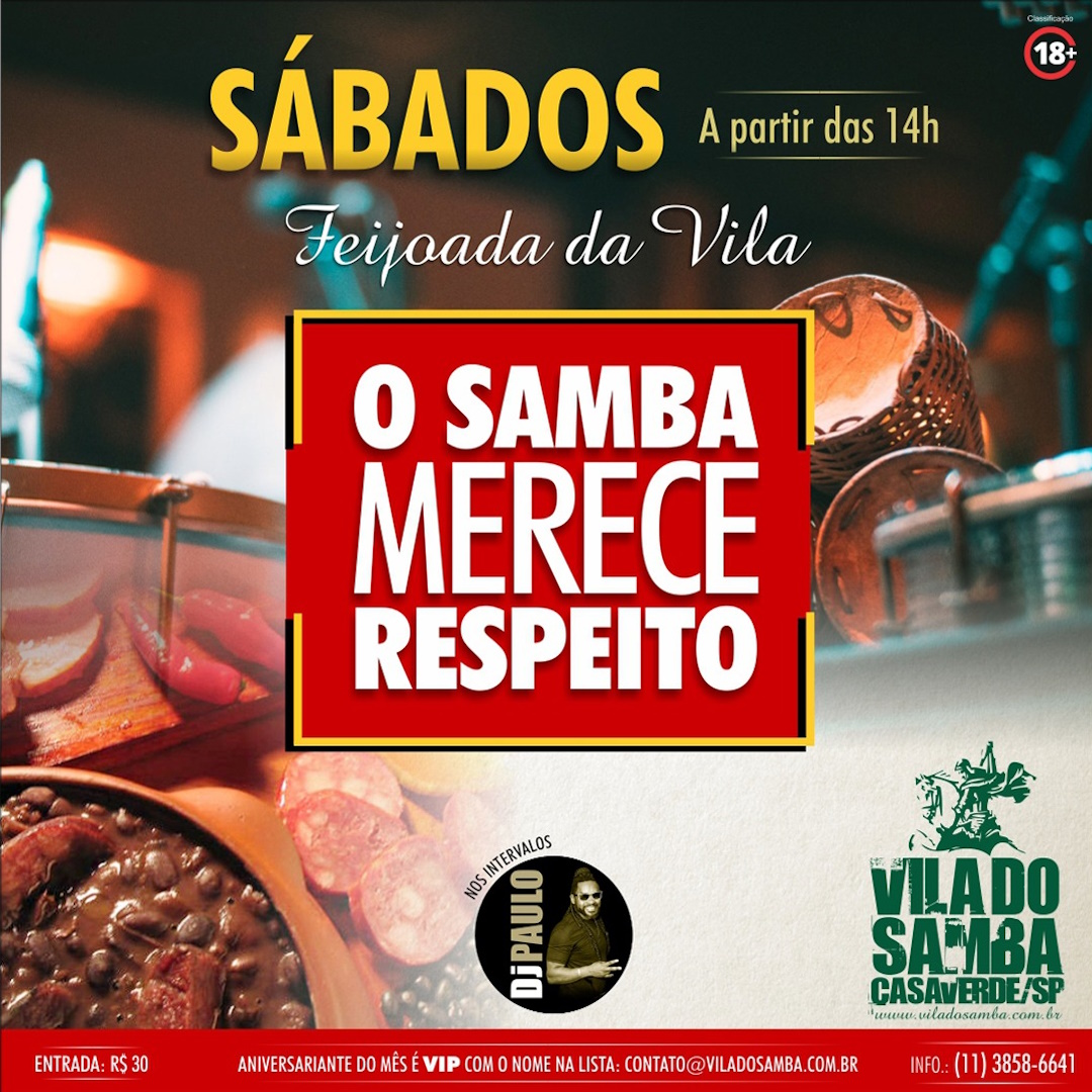 Feijoada com o Samba Merece Respeito