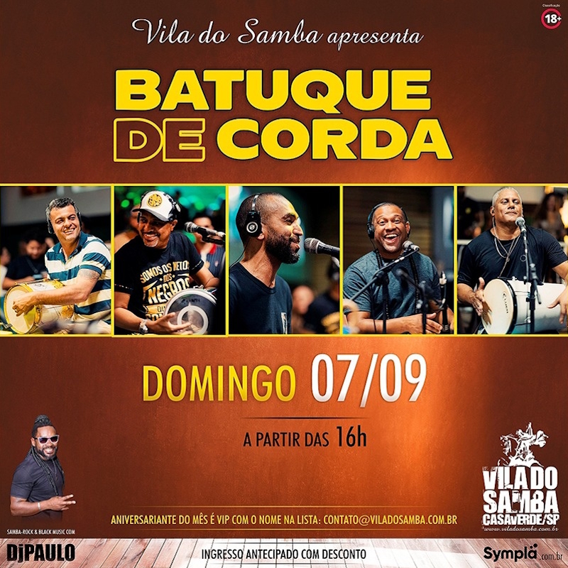 Roda de Samba Batuque de Corda