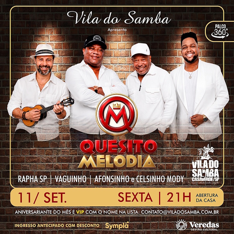 Roda de Samba Quesito Melodia