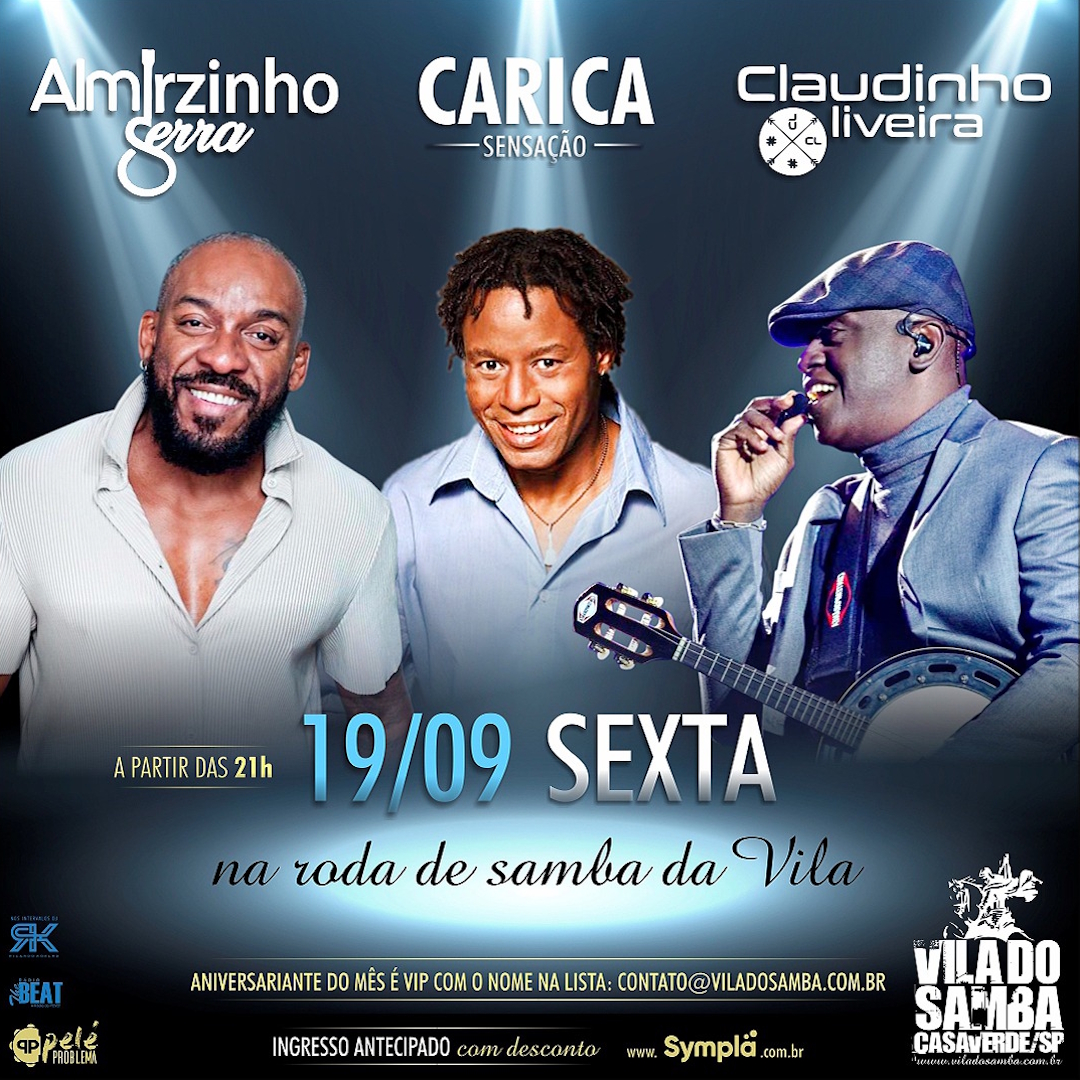 Almirzinho, Carica e Claudinho