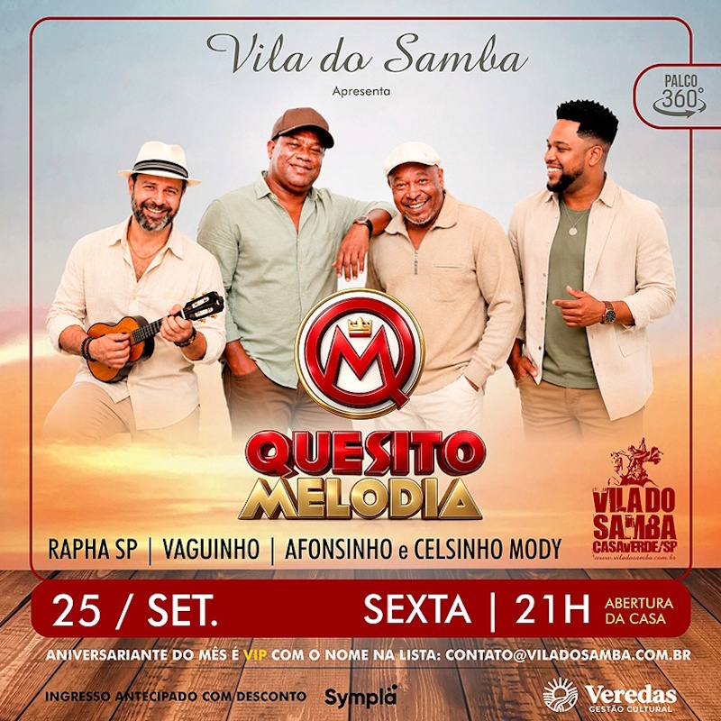 Roda de Samba Quesito Melodia